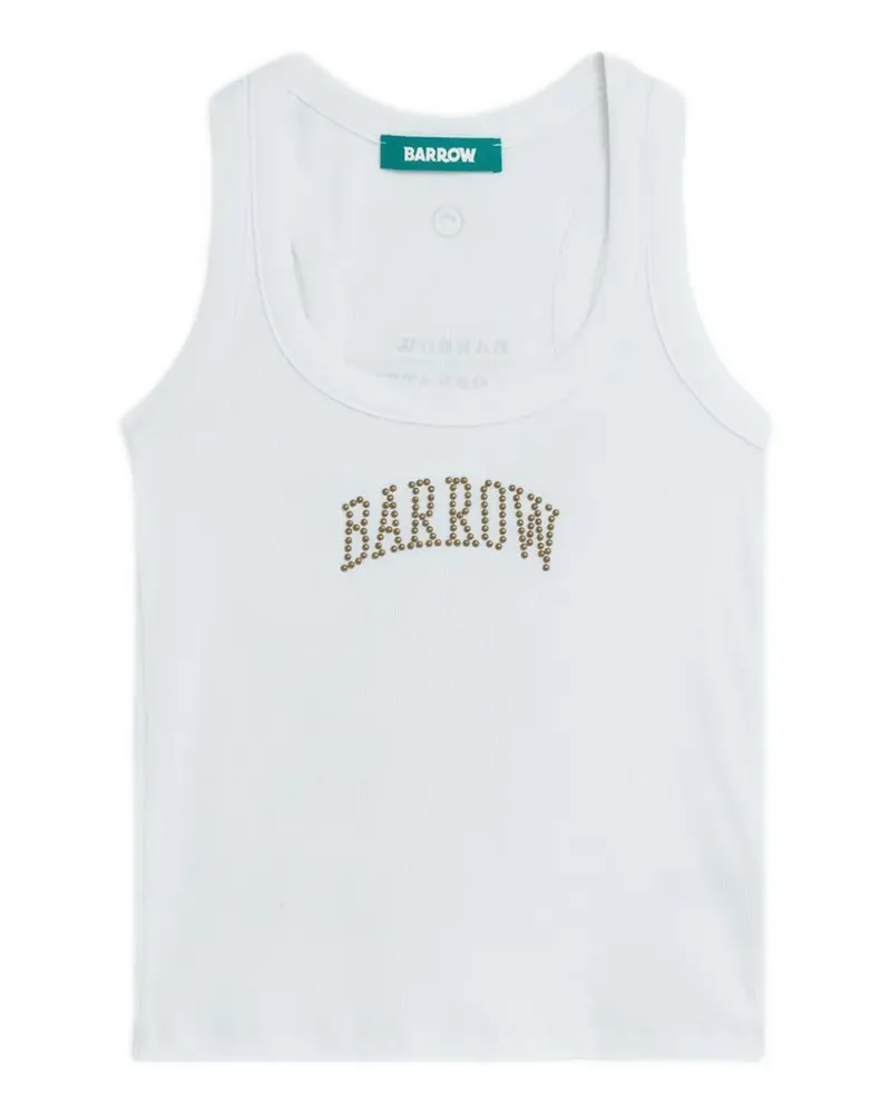 BARROW Tanktop mit Print - Weiß Weiß