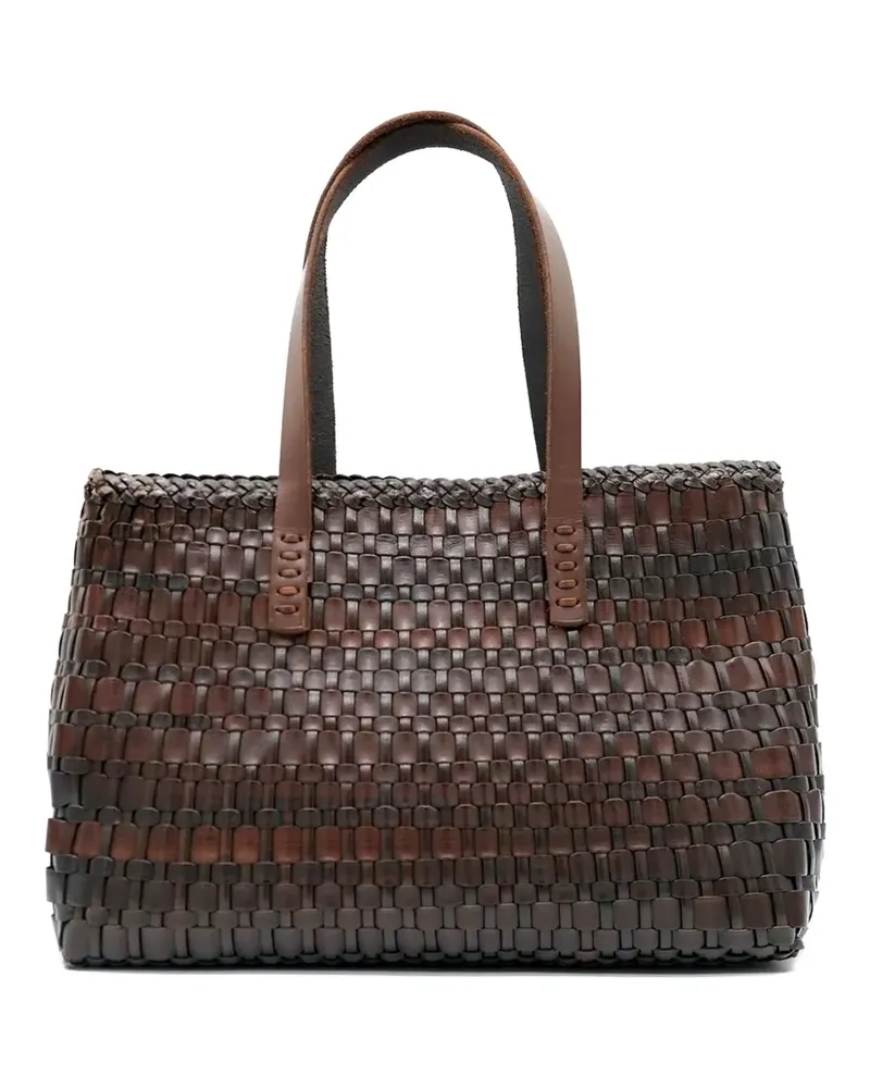 Dragon Diffusion Gewebte Salvage Schultertasche - Braun Braun