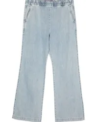 Tout a Coup Gerade Jeans mit Stretchbund Blau