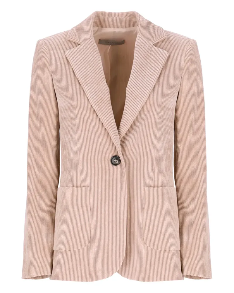 D.EXTERIOR Sakko aus Cord mit eingefassten Taschen - Rosa Rosa