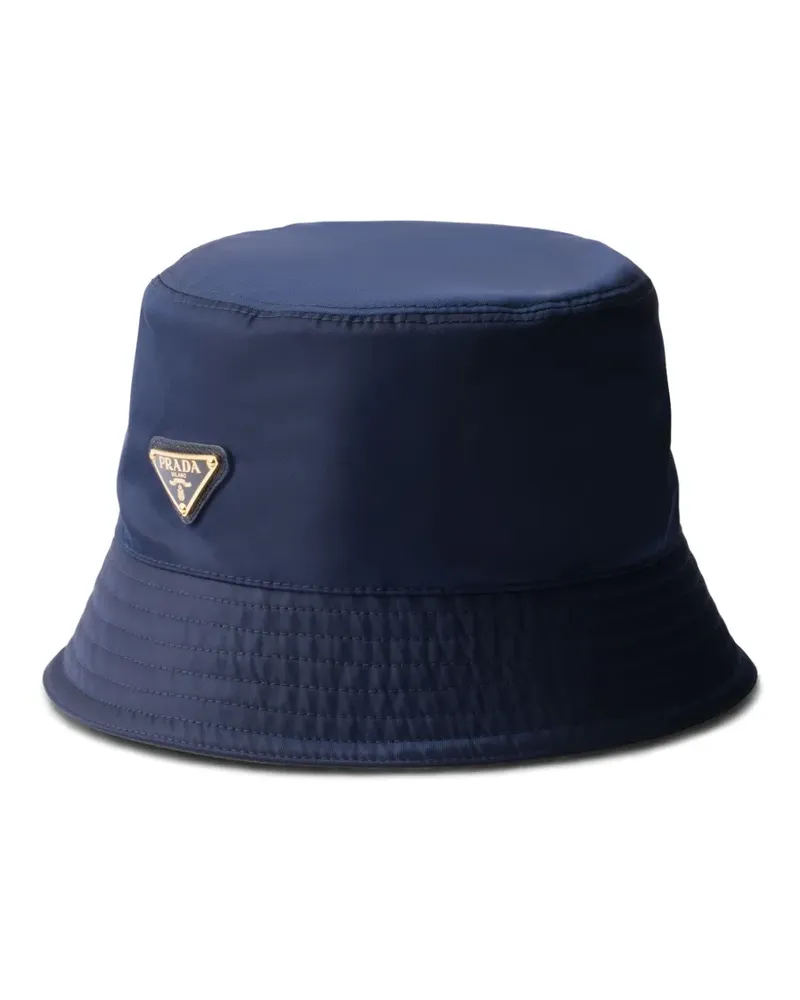 Prada Fischerhut aus Re-Nylon - Blau Blau