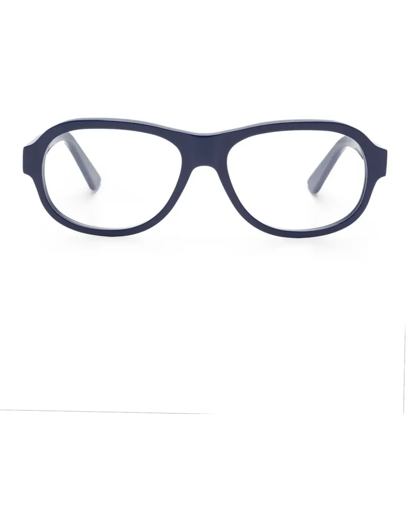 Marni Brille mit rundem Gestell - Blau Blau