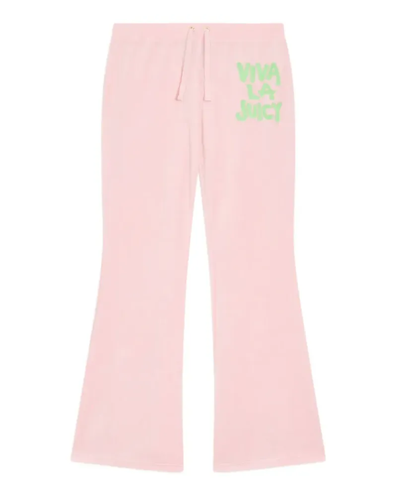 Juicy Couture Viva La Juicy Hose aus Velours - Rosa Rosa