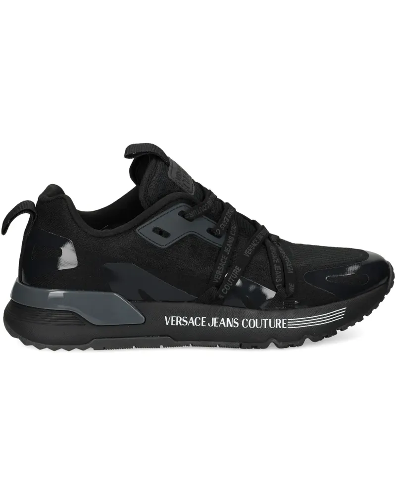 Versace Jeans Logo Dynamic Sneakers - Schwarz Schwarz
