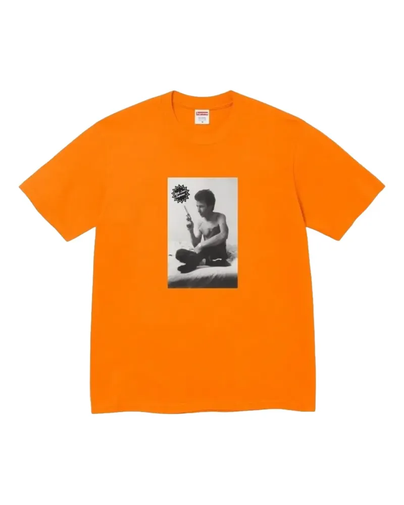 Supreme Being x Larry Clark T-Shirt mit Print - Orange Orange