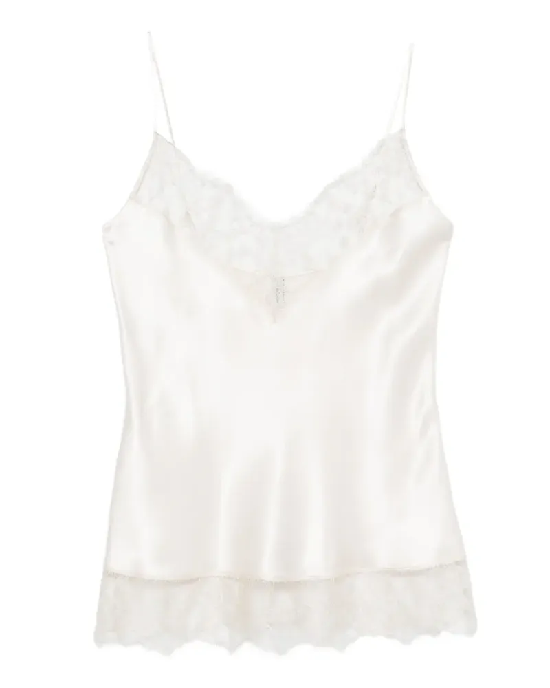 Carine Gilson Camisole-Top aus Seide - Nude Nude