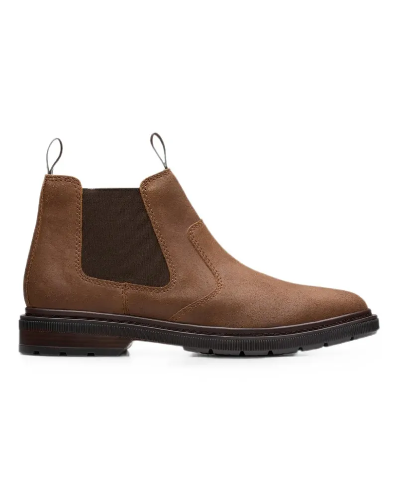 Clarks Burchill Stiefel aus Wildleder - Braun Braun