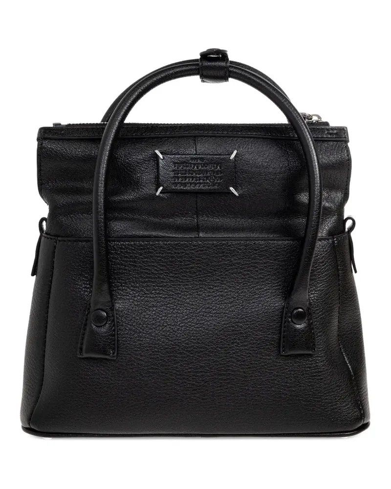 Maison Margiela small 5AC East West tote bag - Schwarz Schwarz