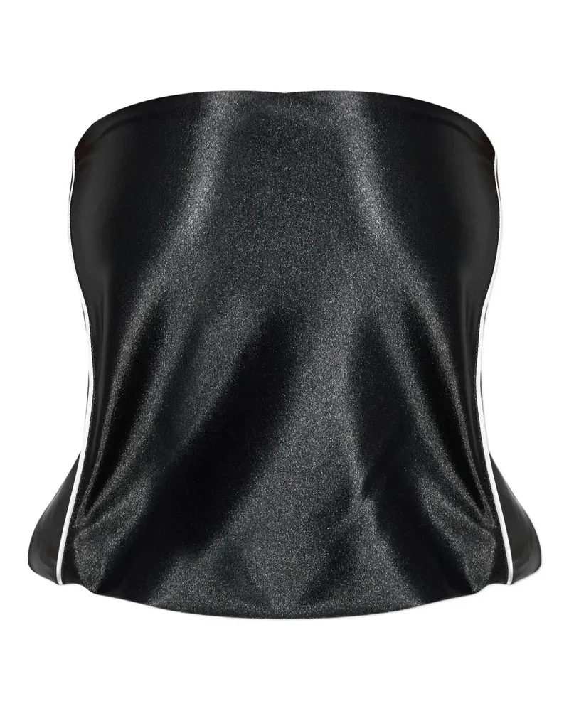Alexander Wang strapless bandeau top - Schwarz Schwarz