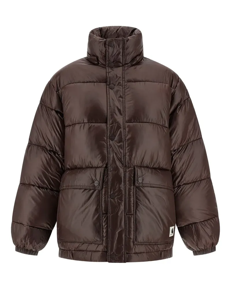 Carhartt WIP Gesteppte Benson Jacke - Braun Braun