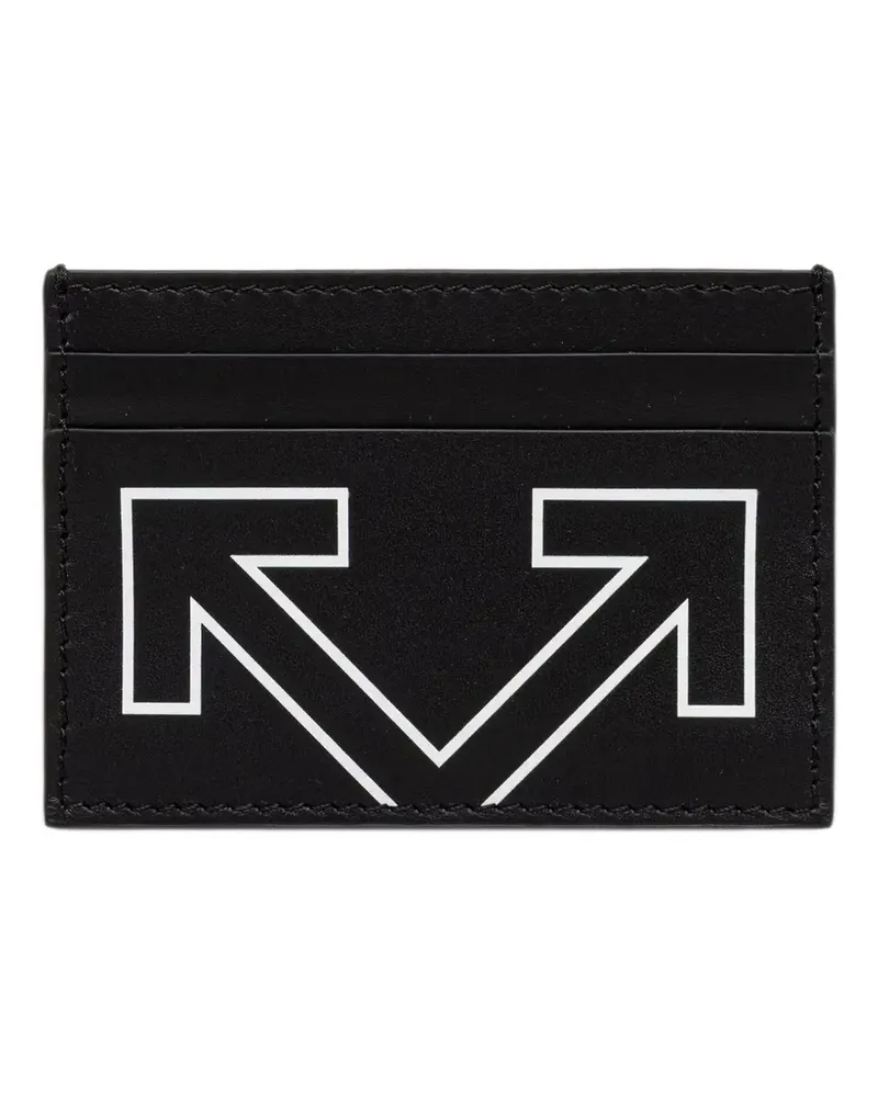 OFF-WHITE Kartenetui mit Pfeil-Print - Schwarz Schwarz