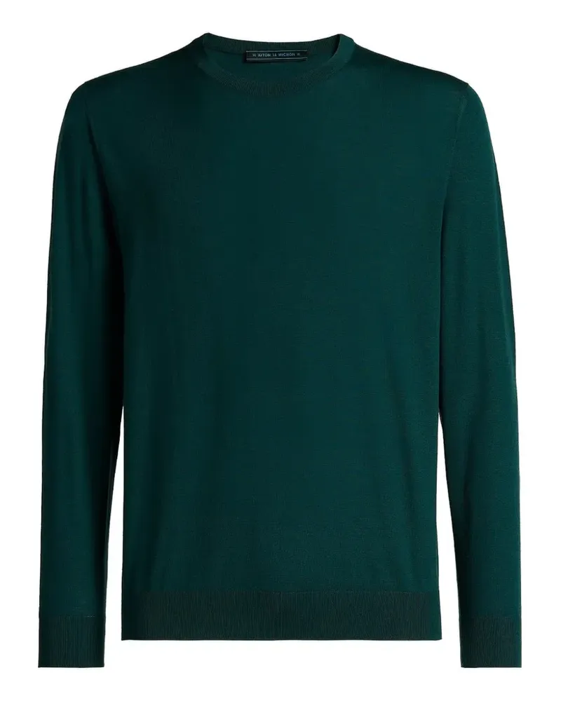 Kiton Pullover mit rundem Ausschnitt - Grün Grün