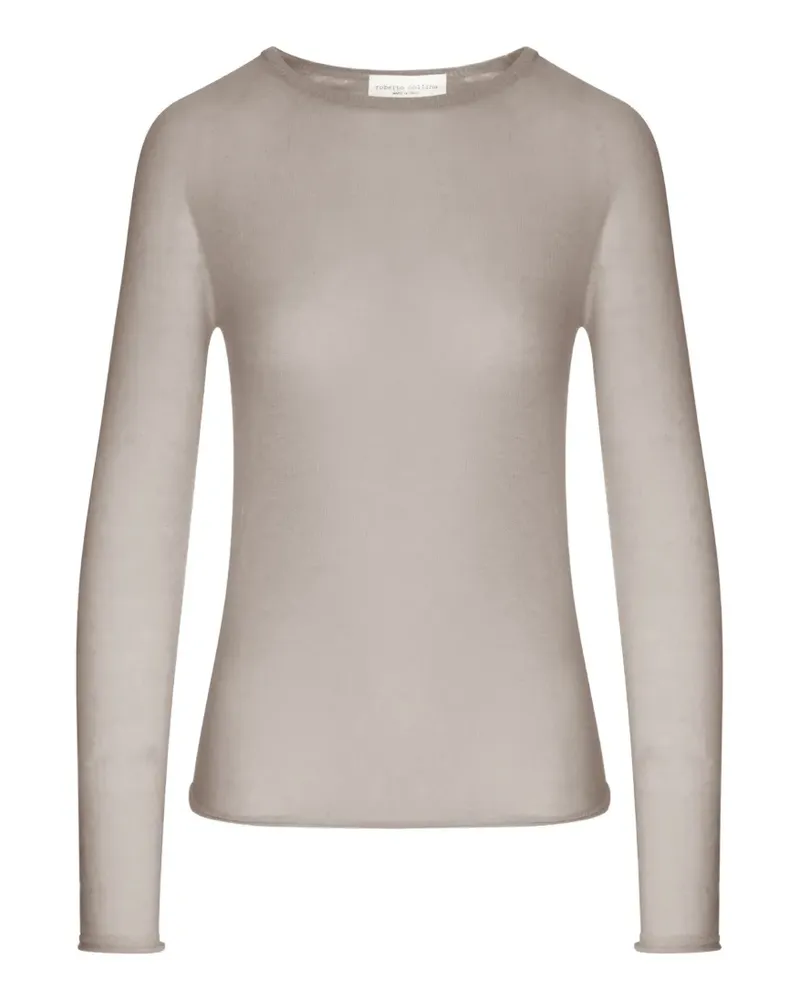 Roberto Collina Klassischer Pullover - Grau Grau