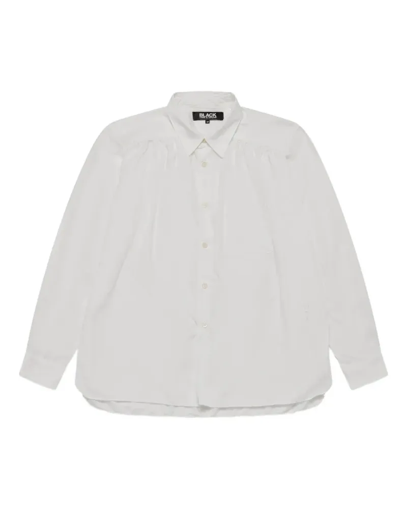 Comme des Garçons gathered shirt - Weiß Weiß