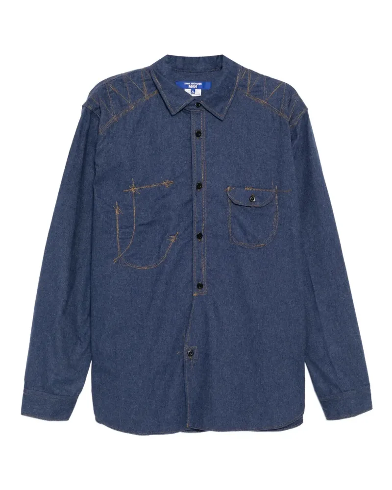 Junya Watanabe Klassisches Hemd - Blau Blau