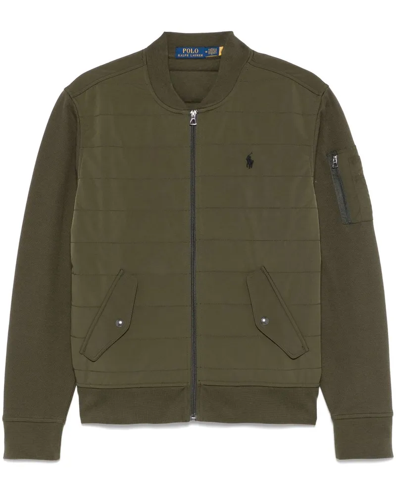 Ralph Lauren Daunenjacke mit Polo Pony - Grün Grün