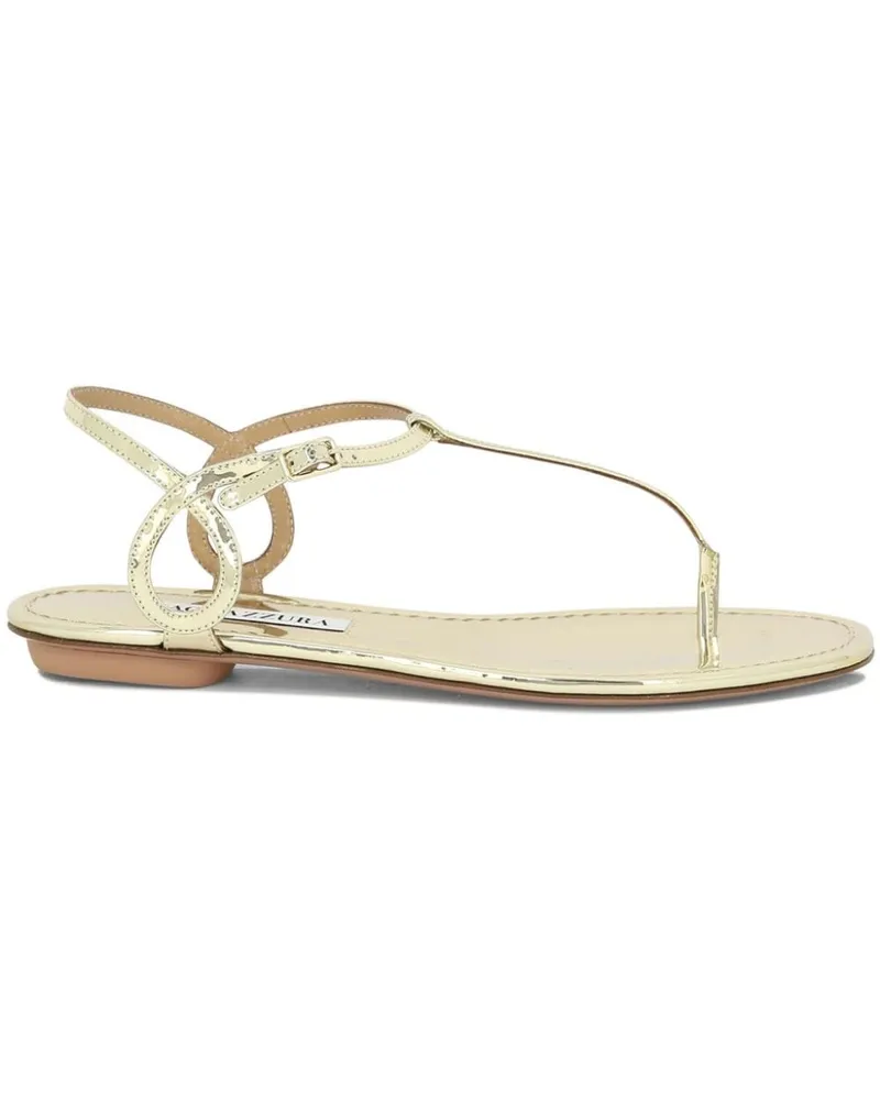 Aquazzura Almost Bare Slingback-Sandalen - Gold Gold