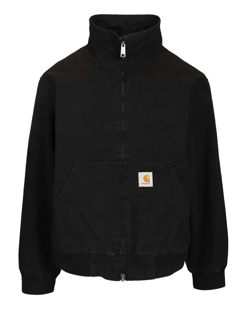 Carhartt WIP Ravon logo-patch bomber jacket - Schwarz Schwarz