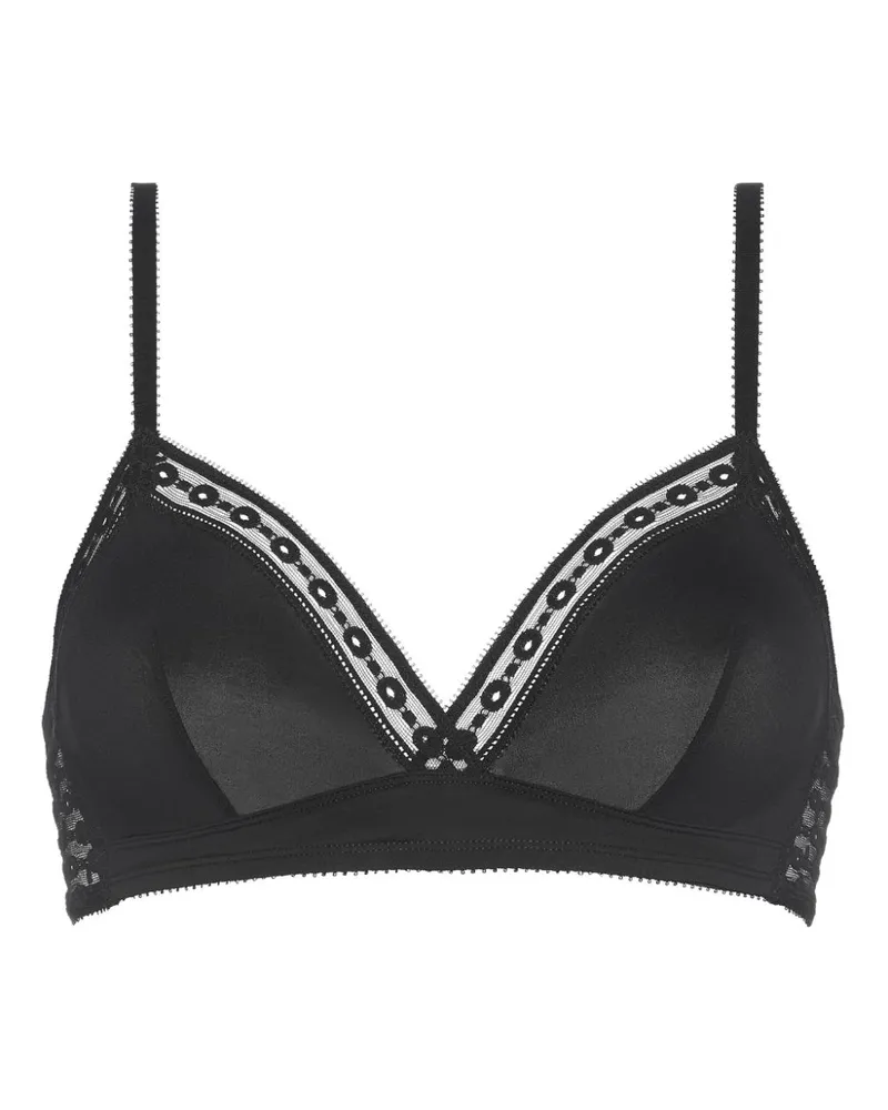 Eres Rituel Triangel-BH ohne Bügel - Schwarz Schwarz