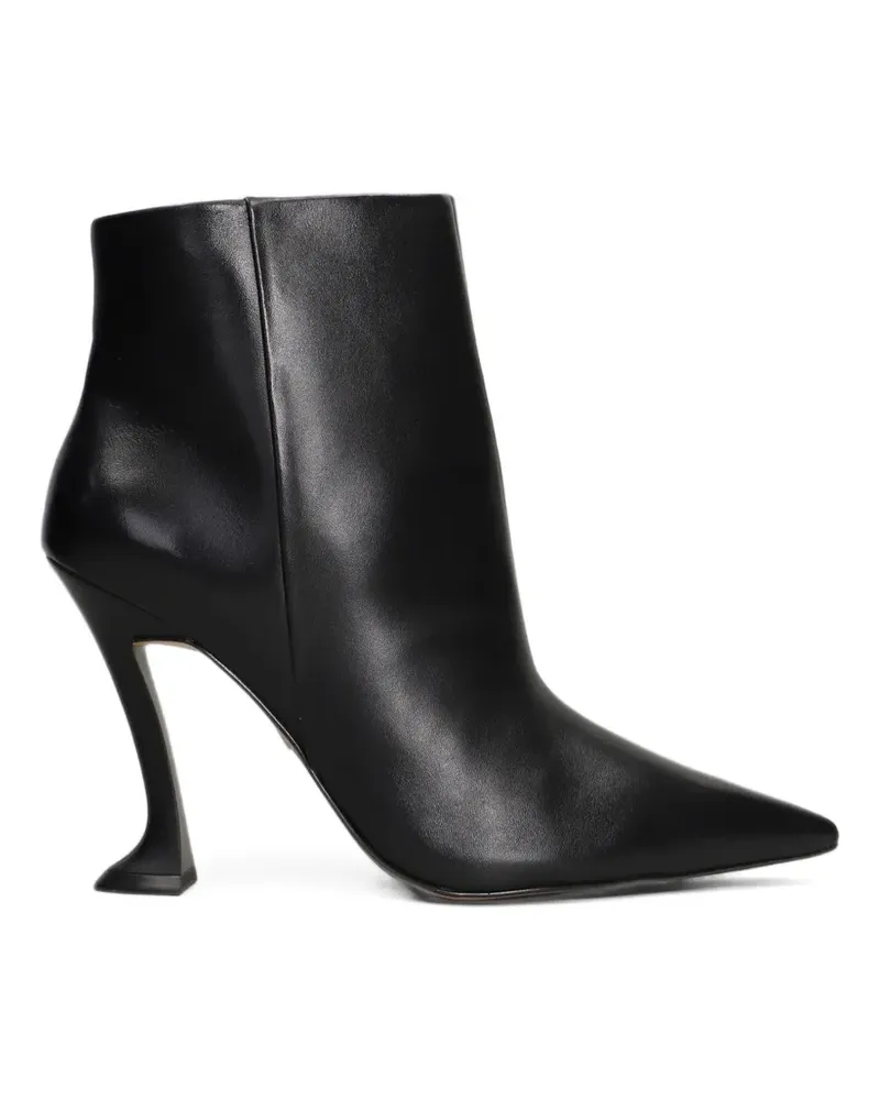 CARRANO pointed-toe sculpted-heel ankle boots - Schwarz Schwarz