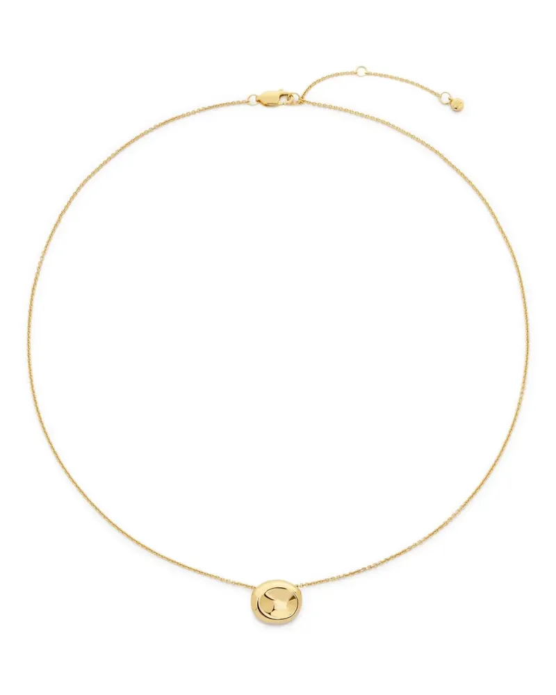 Monica Vinader Aria Halskette - Gold Gold
