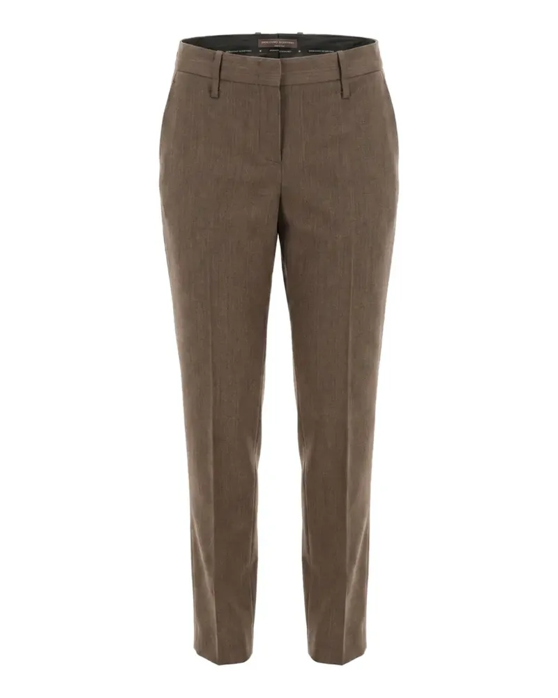 Ermanno Scervino Klassische Hose mit Bügelfalten - Braun Braun