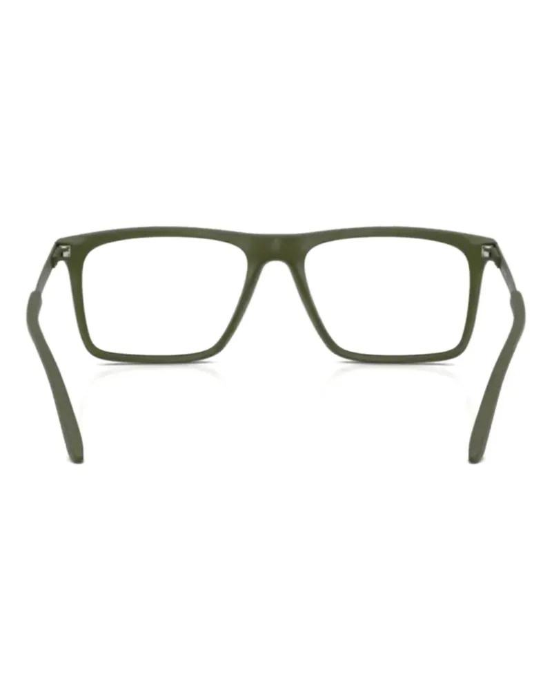 Emporio Armani Brille mit eckigem Gestell - Grün Grün