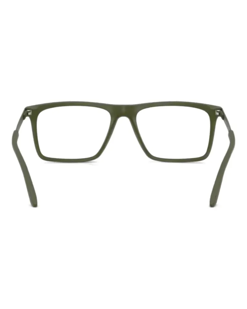 Emporio Armani Brille mit eckigem Gestell - Grün Grün