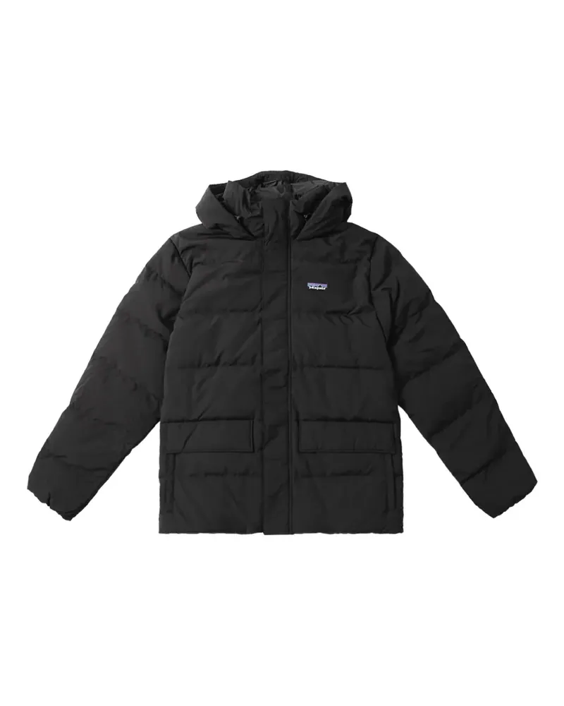 Patagonia Gesteppte Kapuzenjacke - Schwarz Schwarz