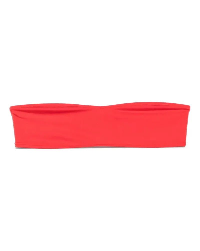 Roberta Einer x Kiss 'n Thrill Ilera Bandeau-Bikinioberteil - Rot Rot