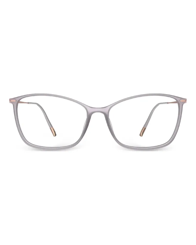Silhouette Illusion Lite square-frame glasses - Grau Grau