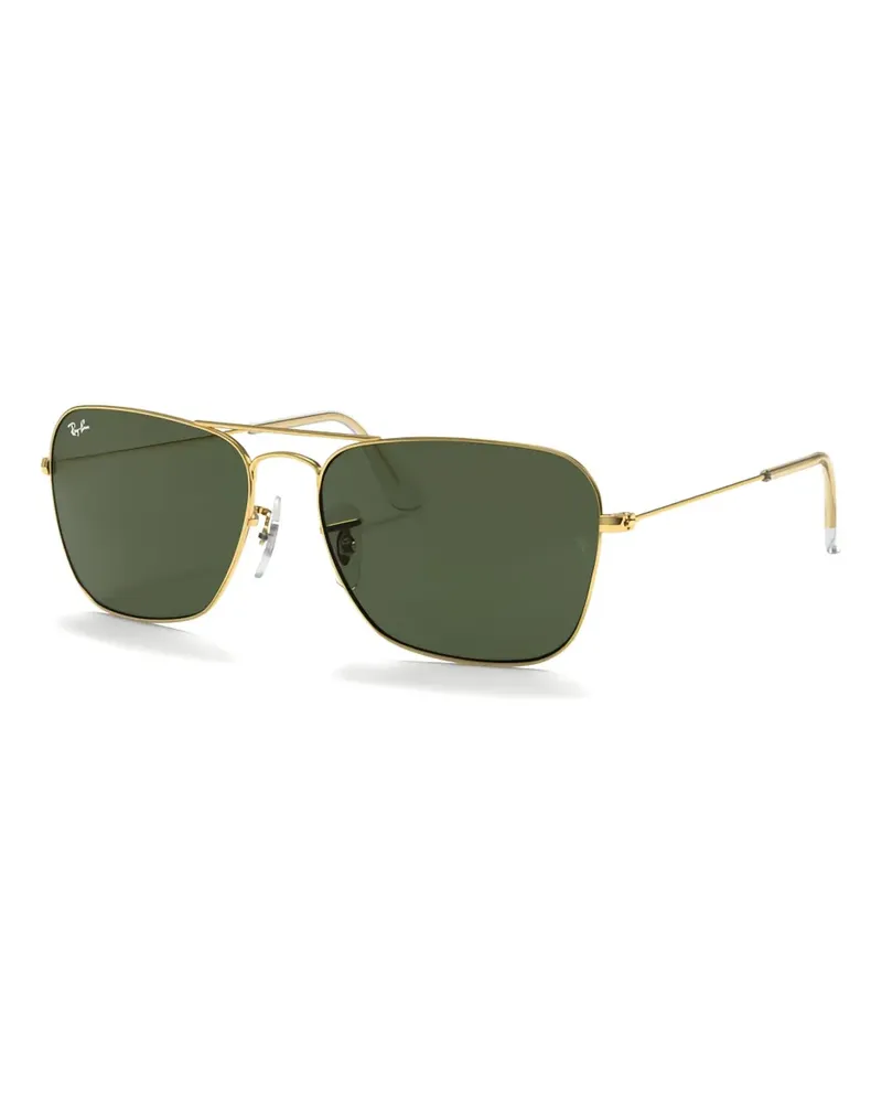 Ray Ban square-frame sunglasses - Gold Gold