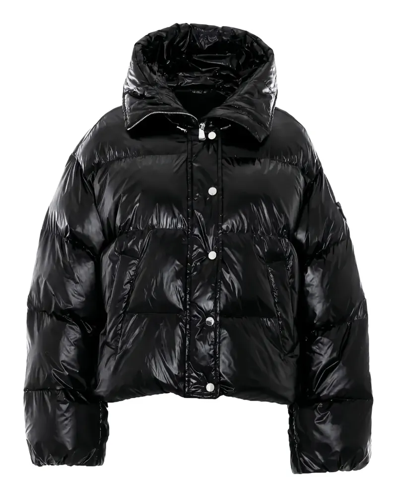 Pinko Impasto padded high-neck jacket - Schwarz Schwarz