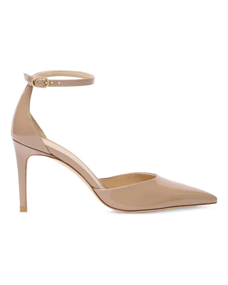 Stuart Weitzman Stuart Power Strap pumps - Nude Nude