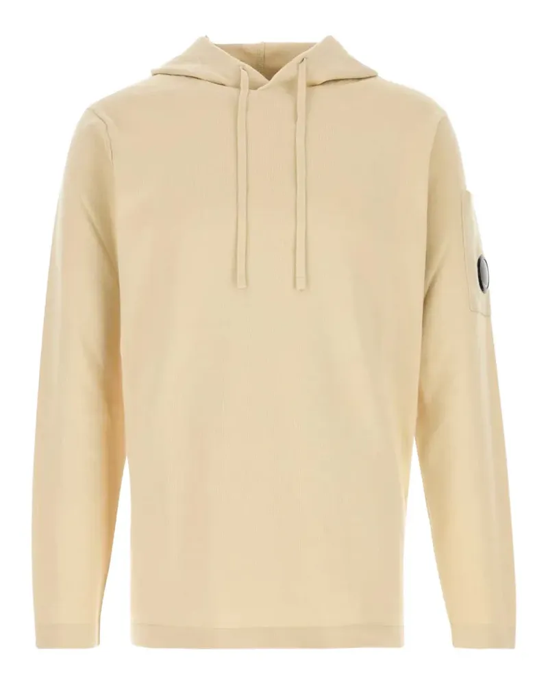 C.P. Company hooded knit sweatshirt - Nude Nude