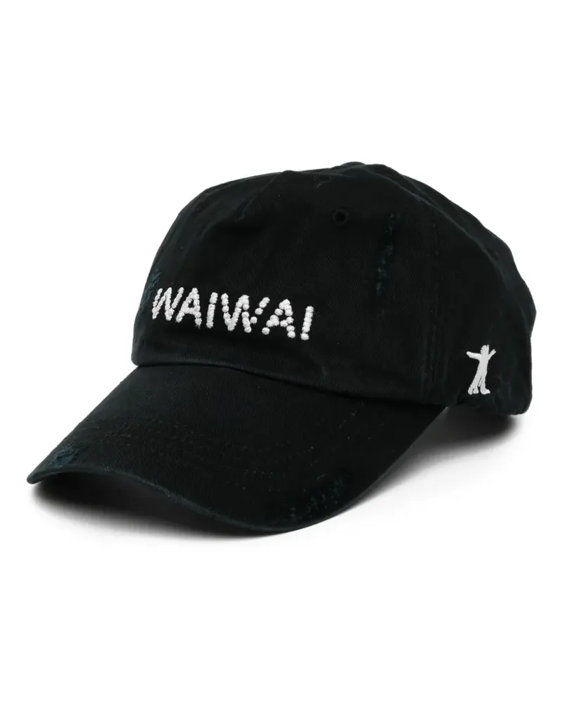 OPEN YY Waiwai cap - Schwarz Schwarz