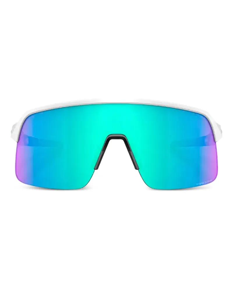 Oakley Sonnenbrille mit Shield-Gestell - Weiß Weiß