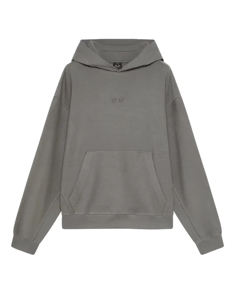 Oakley Hoodie mit Logo-Patch - Grau Grau