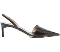 Spitze Slingback-Pumps 65MM - Braun