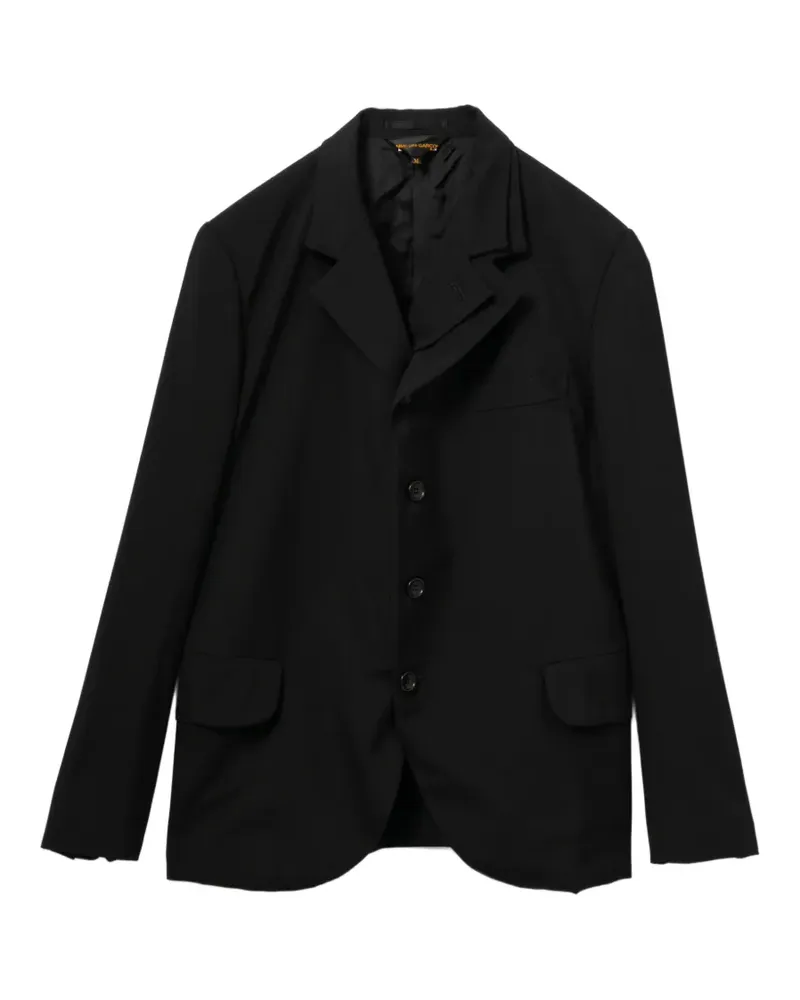 Comme des Garçons Sakko mit fallendem Revers - Schwarz Schwarz