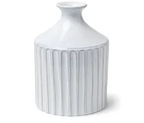 Vase aus Keramik (25x18cm) - Weiß