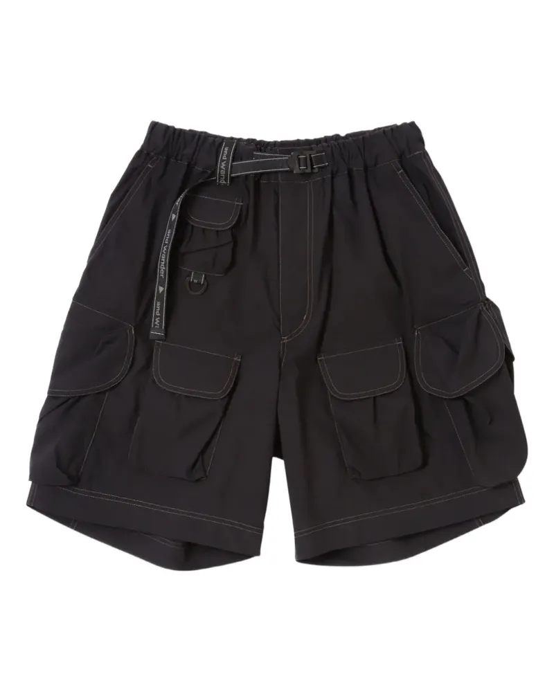 and wander Klassische Cargo-Shorts - Schwarz Schwarz