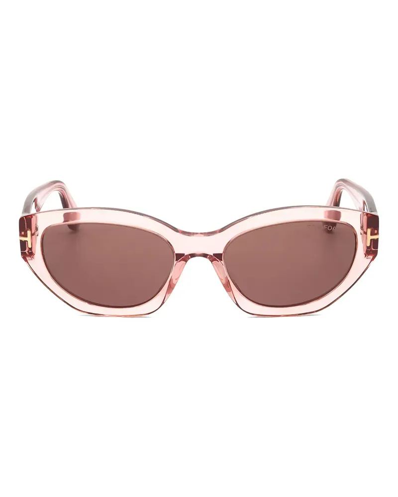 Tom Ford Cat-Eye-Sonnenbrille mit Vollrand - Rosa Rosa