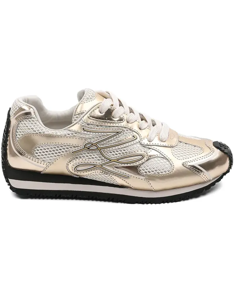 Karl Lagerfeld Velocette Sneakers - Gold Gold
