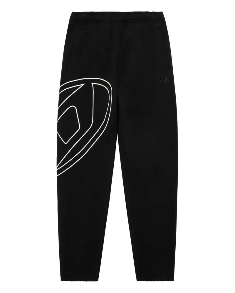 Diesel P-Marky-Megoval-D Jogginghose aus Baumwolle - Schwarz Schwarz