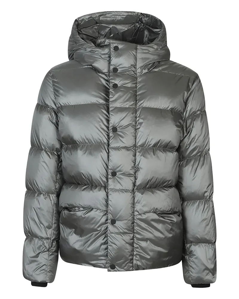 ADD hood ped jacket - Grau Grau