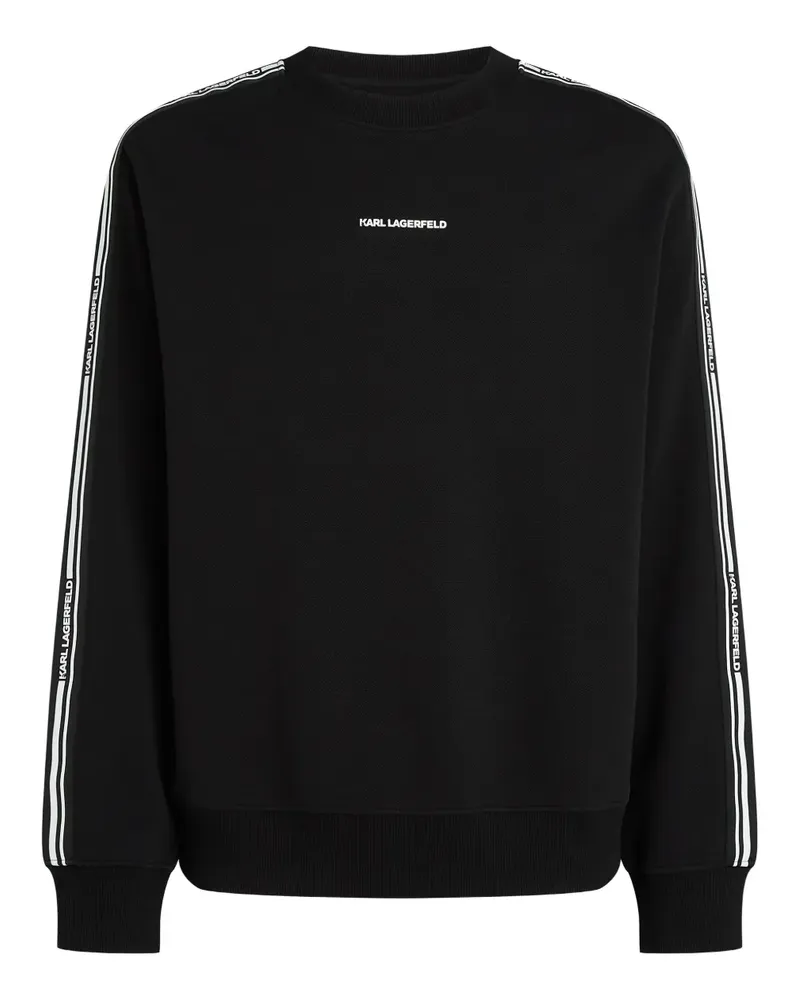 Karl Lagerfeld Sweatshirt mit Logo-Print - Schwarz Schwarz