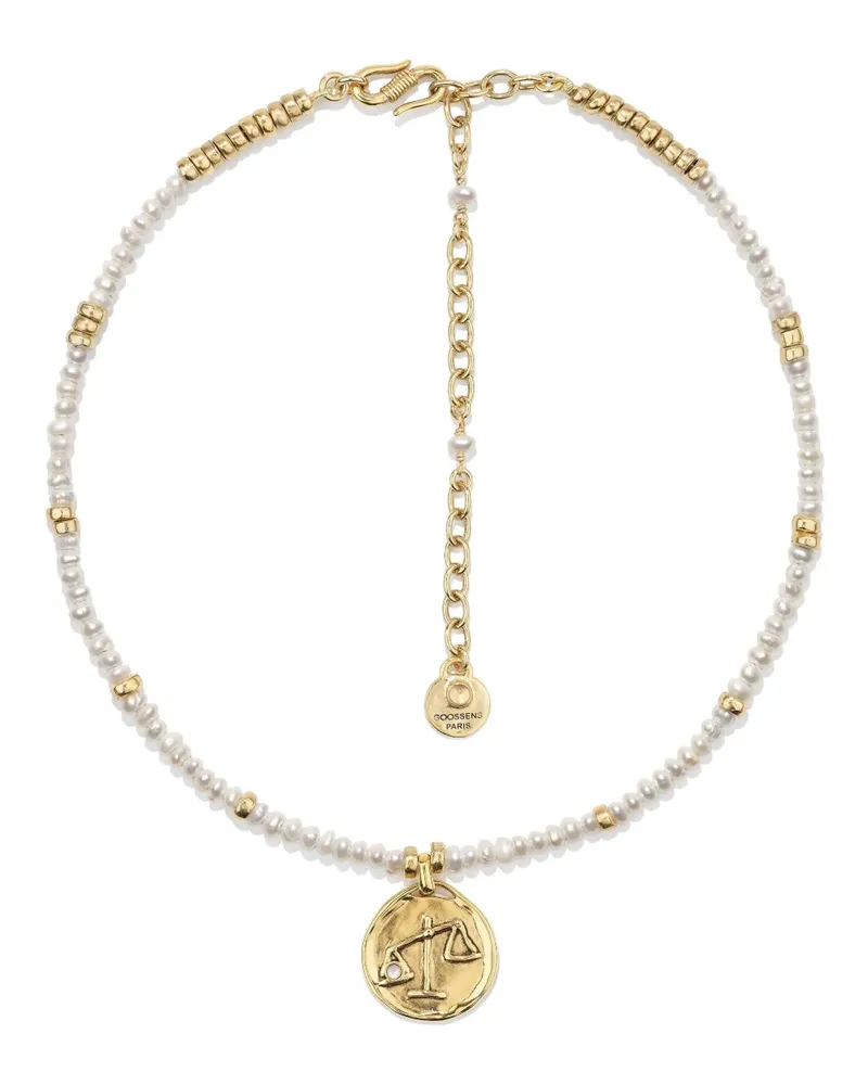 Goossens Paris Astro Libra Halskette - Gold Gold