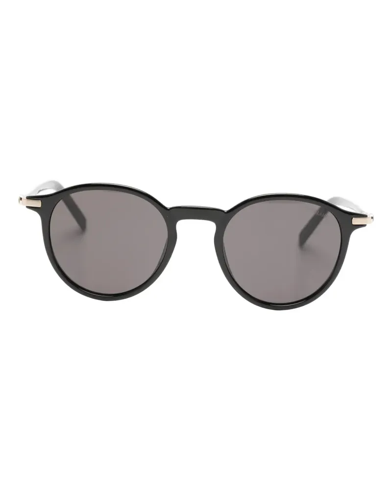 Montblanc round-frame sunglasses - Schwarz Schwarz
