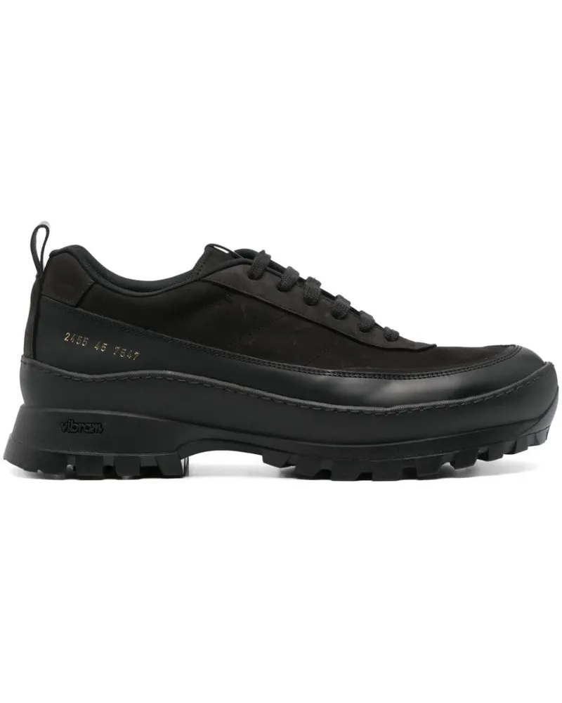 Common Projects Klassische Derby-Schuhe - Schwarz Schwarz